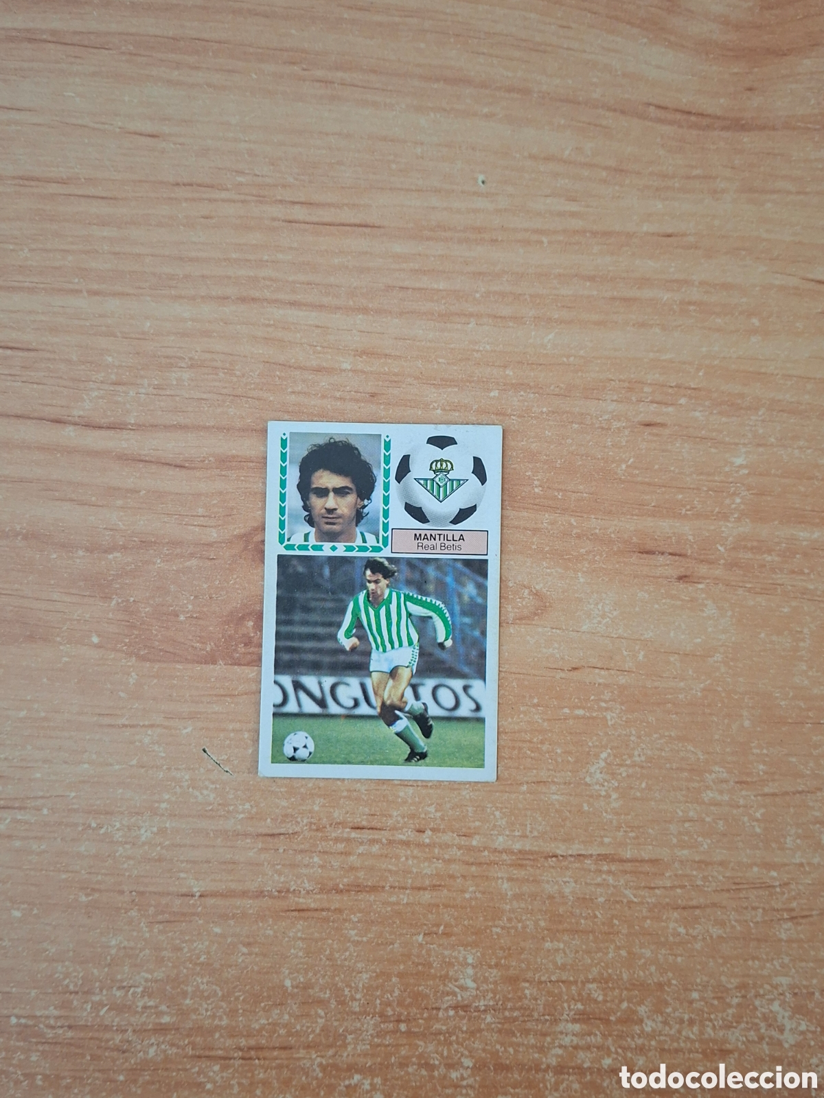 Cromos de f&uacute;tbol: Este 83 84 mantilla betis pintado 20 fichaje despegado ver fotos