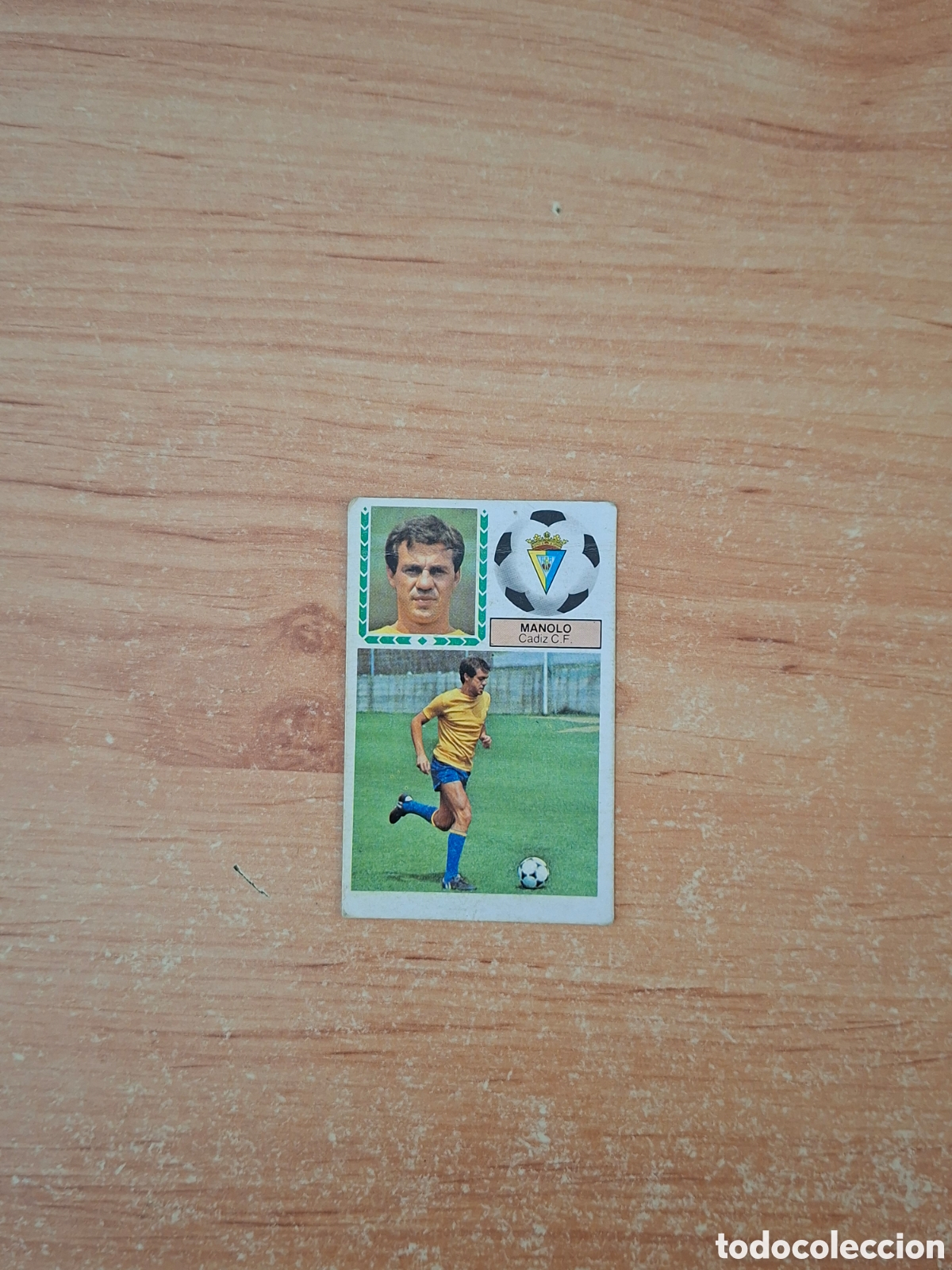 Cromos de f&uacute;tbol: Este 83 84 manolo cadiz 21 muy dif&iacute;cil fichaje despegado ver fotos
