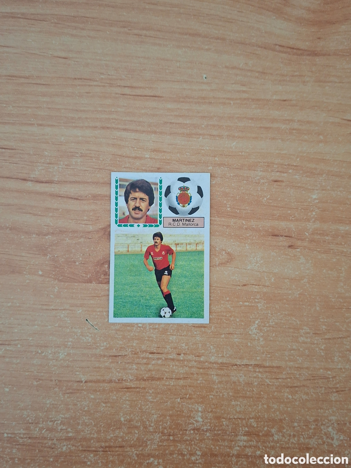 Cromos de f&uacute;tbol: Este 83 84 martinez Mallorca doble 23vfichaje despegado ver fotos
