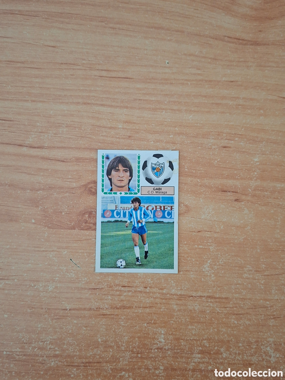 Cromos de f&uacute;tbol: Este 83 84 gabi malaga 26 fichaje despegado ver fotos