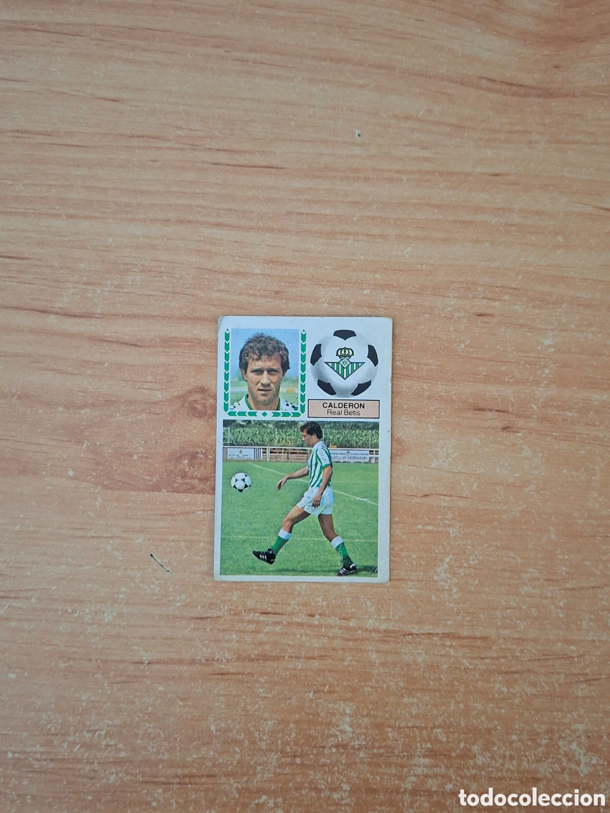 Cromos de Futebol: Este 83 84 Calder&oacute;n betis 28 fichaje despegado ver fotos