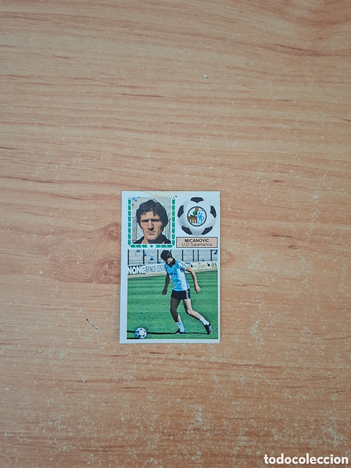 Cromos de f&uacute;tbol: Este 83 84 micanovic Salamanca 30 fichaje despegado ver fotos