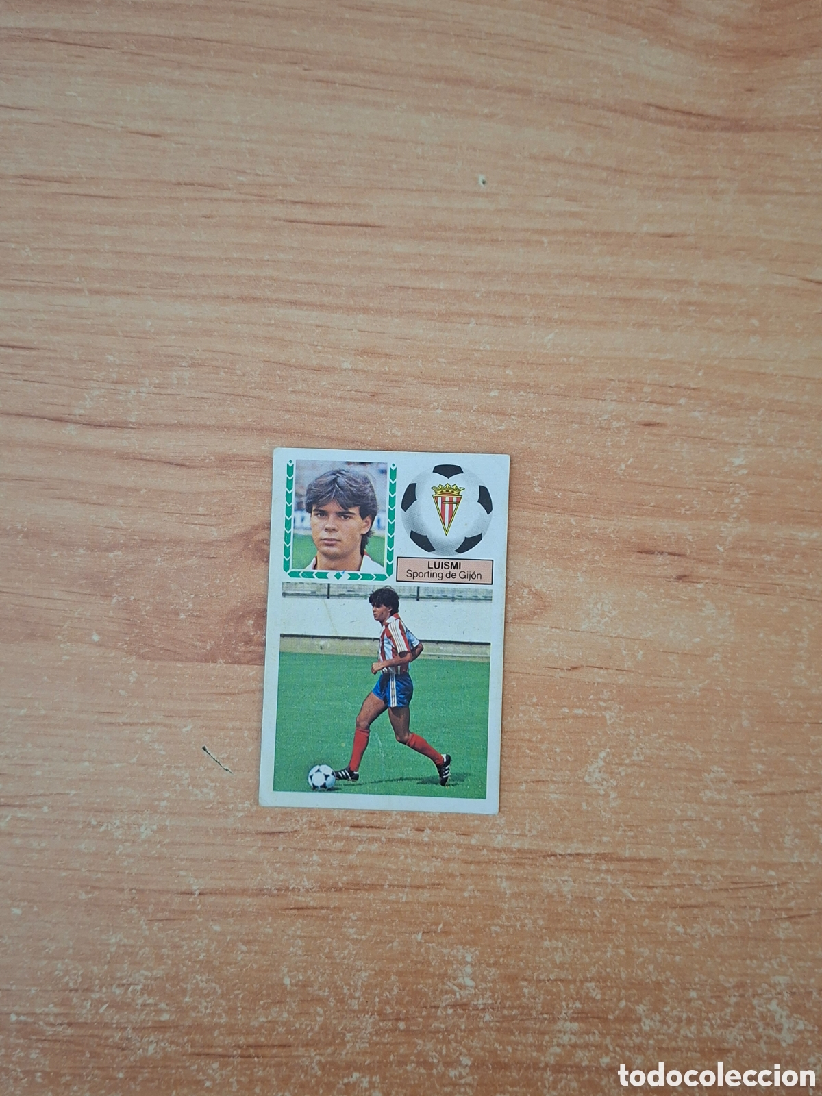 Cromos de f&uacute;tbol: Este 83 84 luismi gijon 35 fichaje despegado ver fotos