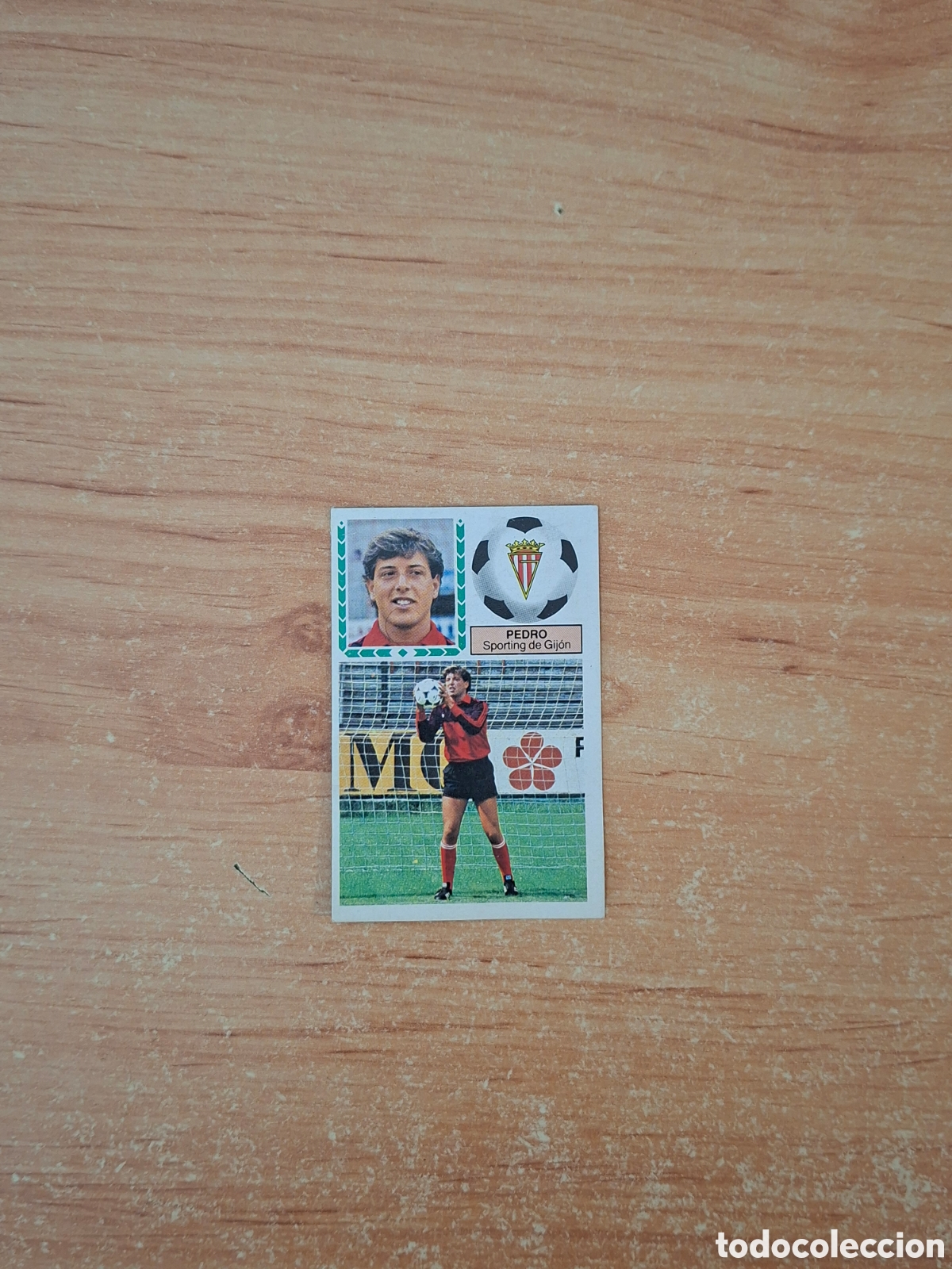 Cromos de f&uacute;tbol: Este 83 84 pedro gijon 36 fichaje despegado ver fotos