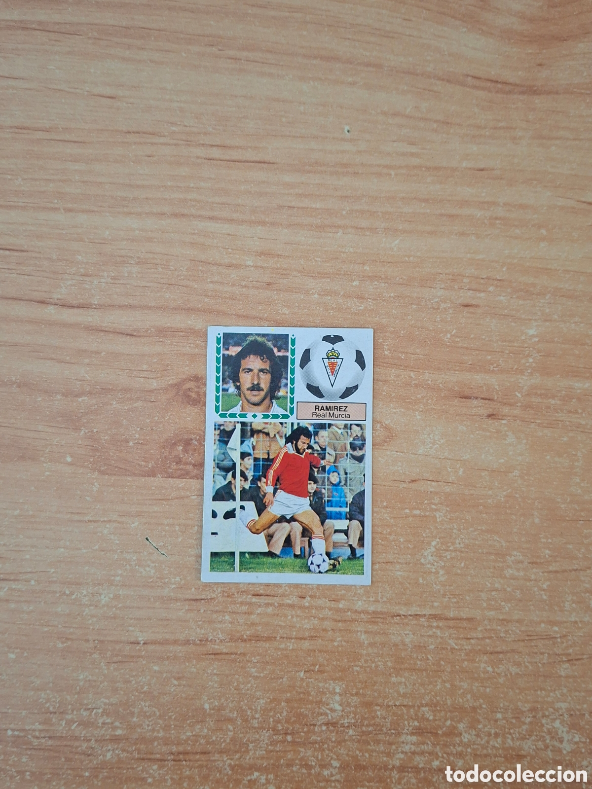 Cromos de f&uacute;tbol: Este 83 84 Ram&iacute;rez Murcia 37 fichaje despegado ver fotos