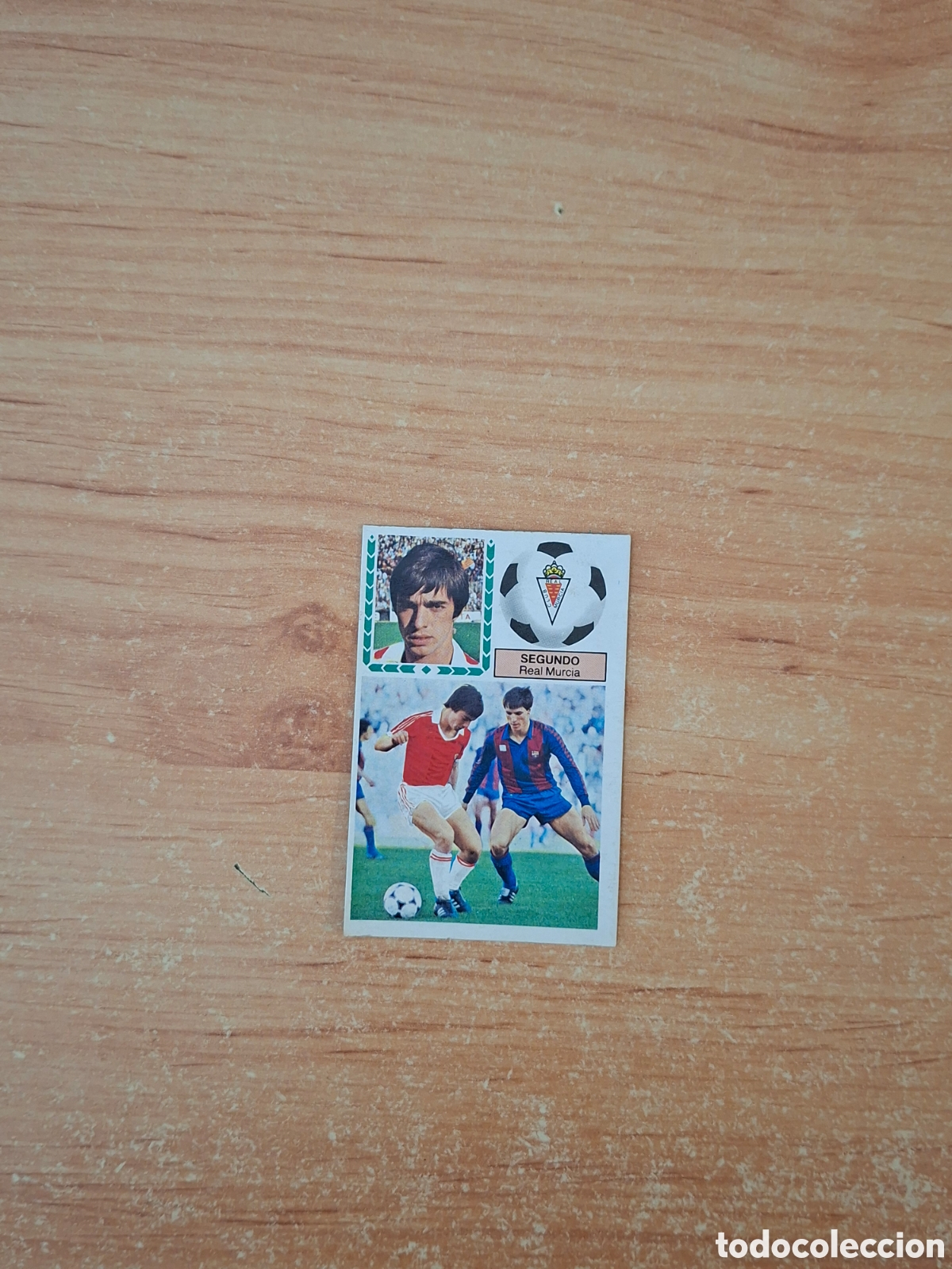 Cromos de f&uacute;tbol: Este 83 84 segundo murci&aacute; 38 fichaje despegado ver fotos
