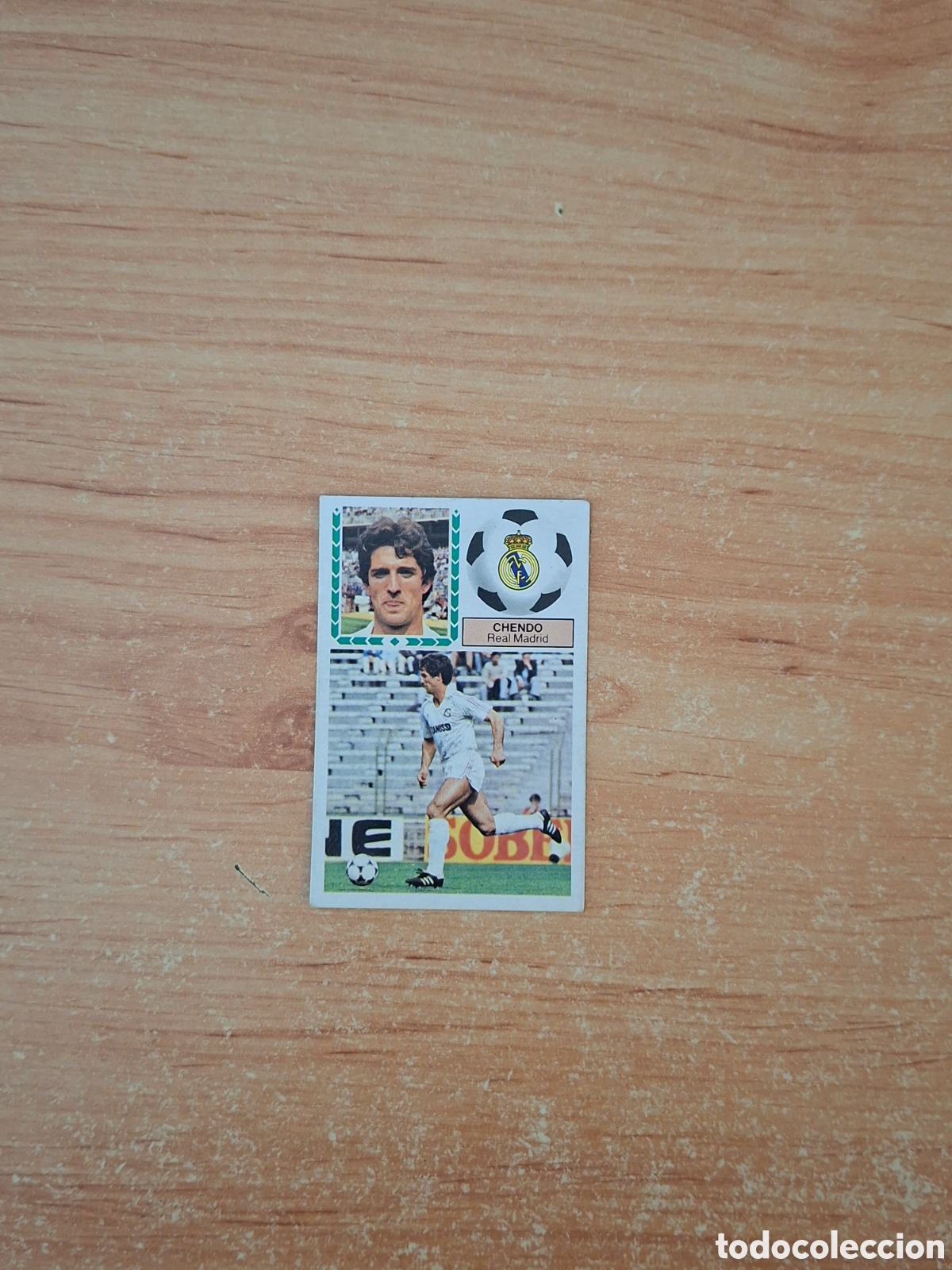 Cromos de f&uacute;tbol: Este 83 84 chendo Madrid 40 bis fichaje despegado ver fotos
