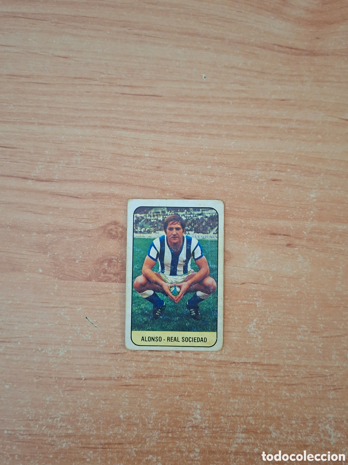 Cromos de f&uacute;tbol: Este 78 79 alonso real sociedad despegado ver fotos