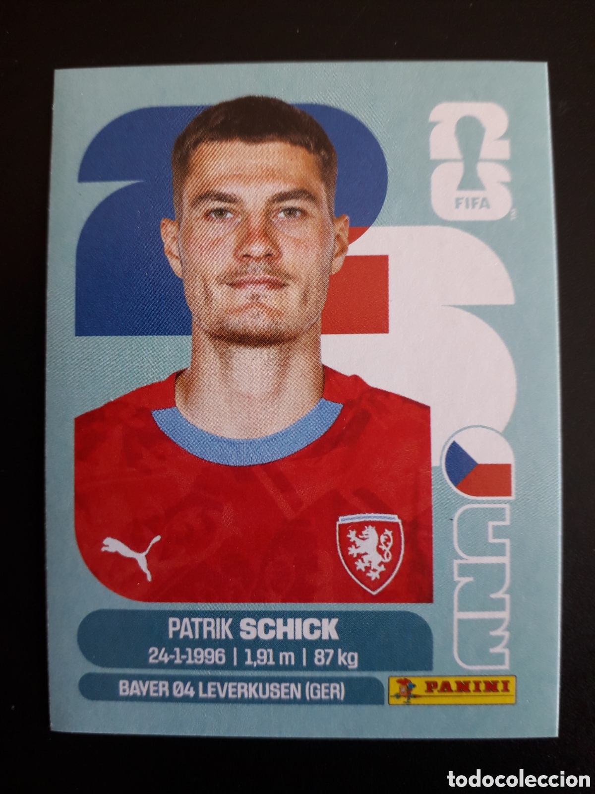Cromos de f&uacute;tbol: SCHICK REP CHECA/CHEQUIA CZE 20 MUNDIAL F&Uacute;TBOL 2026 FIFA WORLD CUP PANINI SIN PEGAR PEDIDO M&Iacute;NIMO 3&euro;
