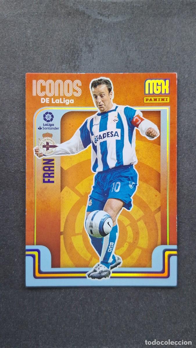 Cromos de f&uacute;tbol: L1 FRAN DEPORTIVO DE LA CORU&Ntilde;A ICONOS DE LA LIGA 418 PANINI MEGACRACKS 2021 2022 21 22