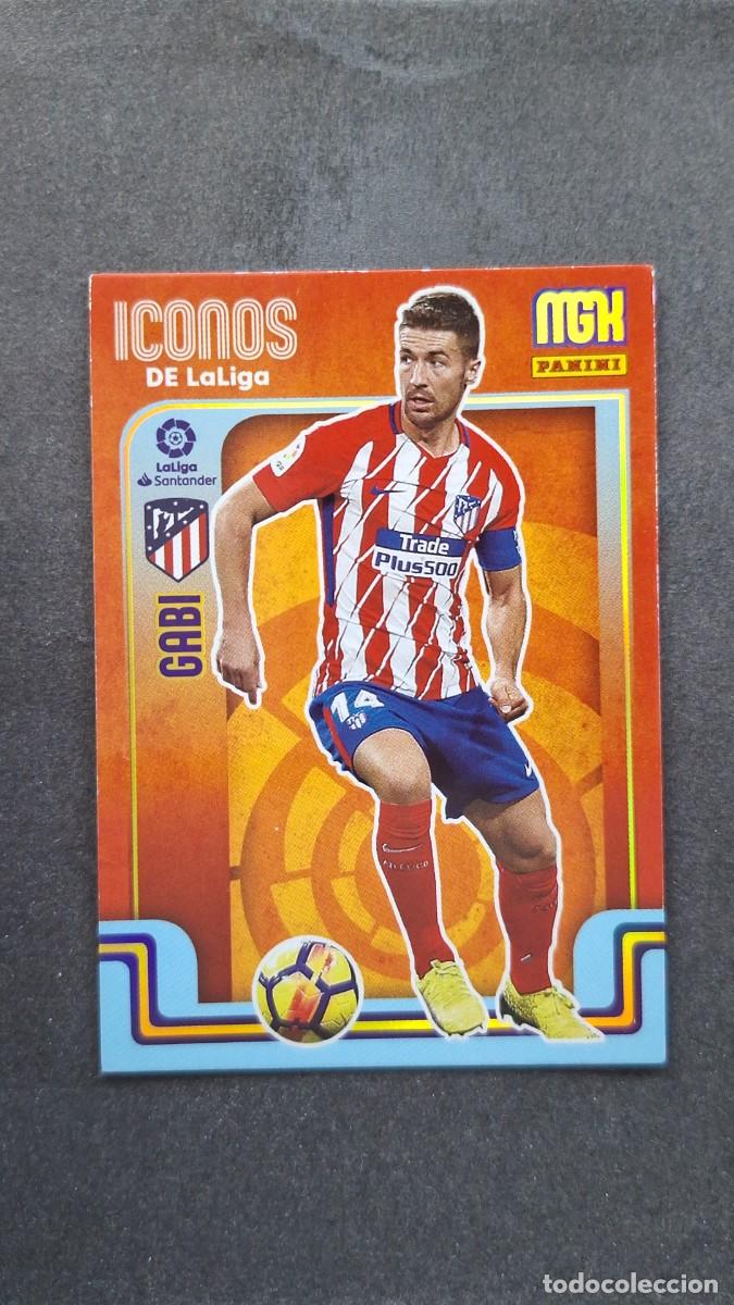 Cromos de f&uacute;tbol: L1 GABI ATLETICO DE MADRID ICONOS DE LA LIGA 419 PANINI MEGACRACKS 2021 2022 21 22