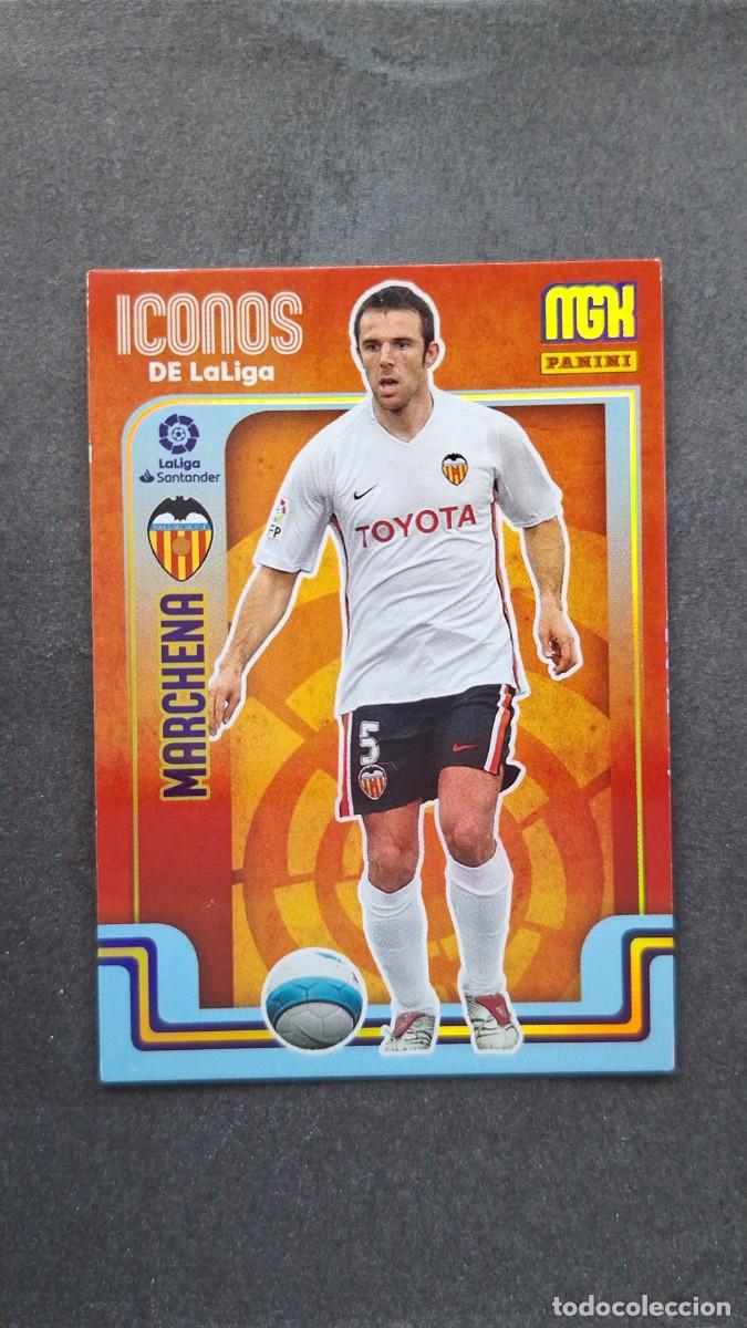 Cromos de f&uacute;tbol: L1 MARCHENA VALENCIA C. F. ICONOS DE LA LIGA 425 PANINI MEGACRACKS 2021 2022 21 22
