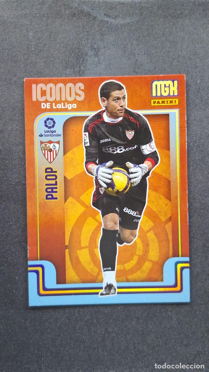 Cromos de f&uacute;tbol: L1 PALOP SEVILLA F. C. ICONOS DE LA LIGA 427 PANINI MEGACRACKS 2021 2022 21 22