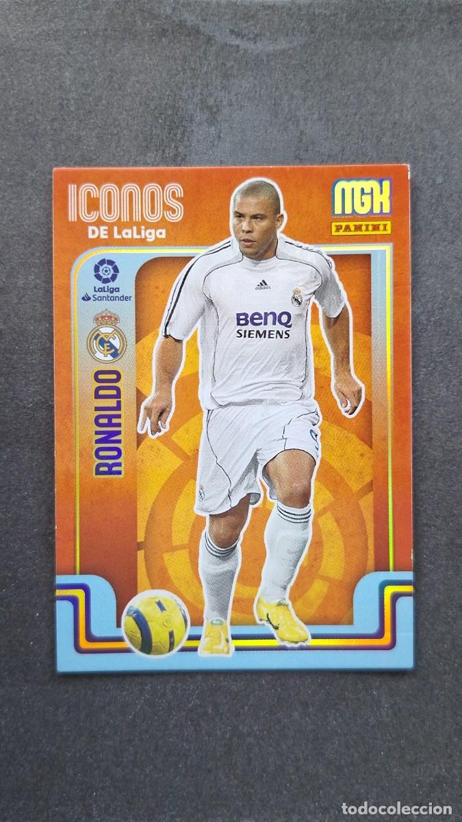 Cromos de f&uacute;tbol: L1 RONALDO REAL MADRID ICONOS DE LA LIGA 430 PANINI MEGACRACKS 2021 2022 21 22