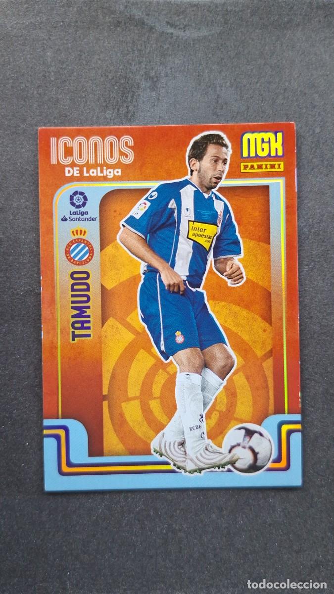 Cromos de f&uacute;tbol: L1 TAMUDO R. C. D. ESPA&Ntilde;OL ICONOS DE LA LIGA 431 PANINI MEGACRACKS 2021 2022 21 22