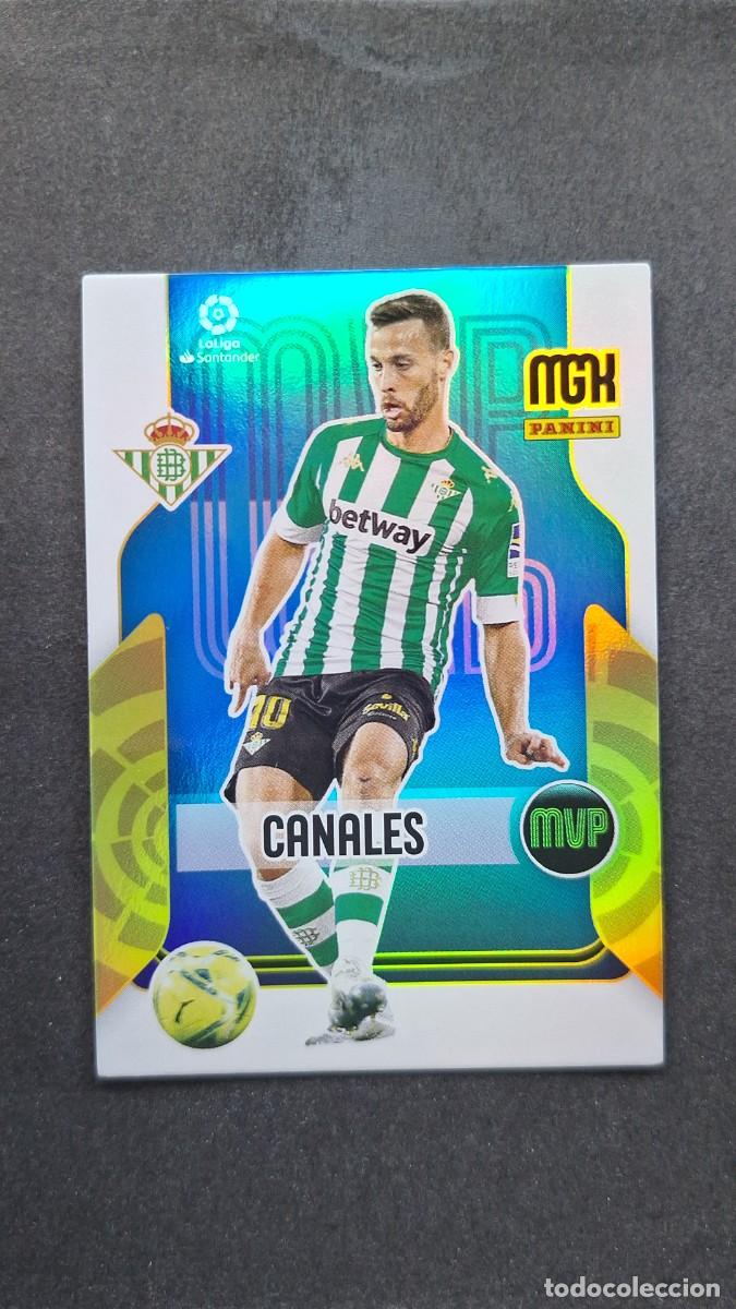 Cromos de f&uacute;tbol: L1 CANALES REAL BETIS BALOMPIE MVP 362 PANINI MEGACRACKS 2021 2022 21 22