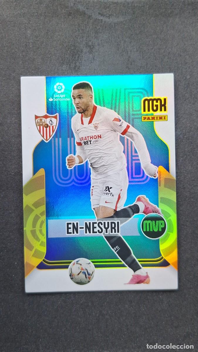 Cromos de f&uacute;tbol: L1 EN-NESYRI SEVILLA F. C. MVP 366 PANINI MEGACRACKS 2021 2022 21 22