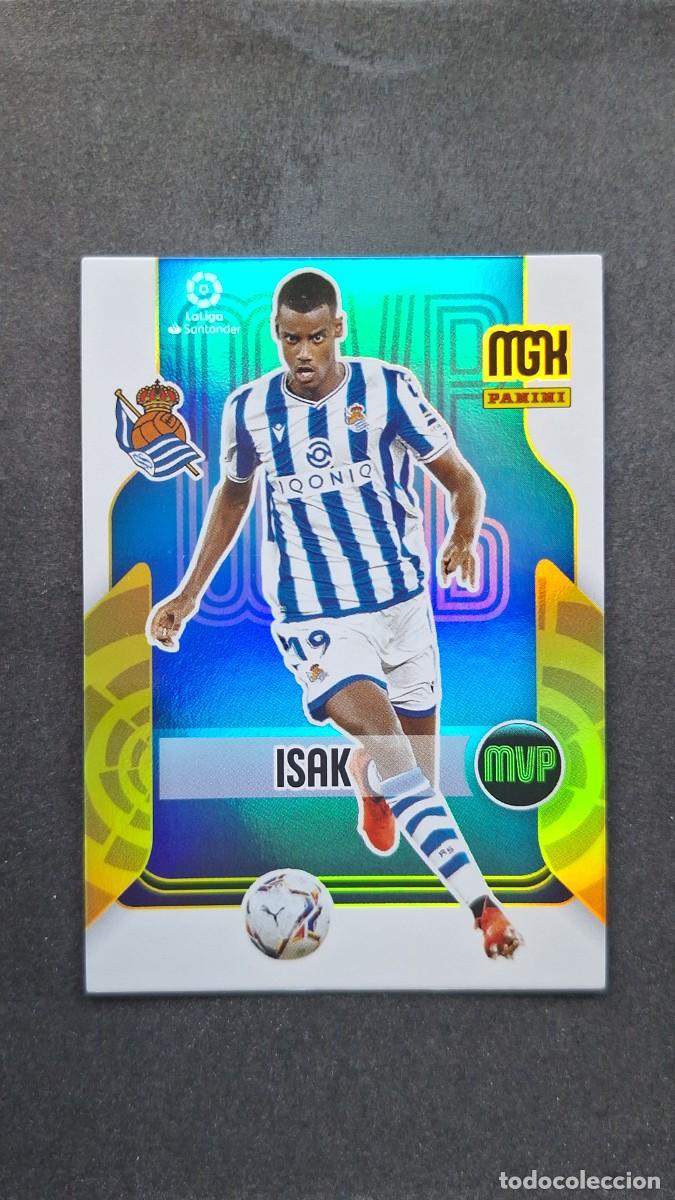 Cromos de f&uacute;tbol: L1 ISAK REAL SOCIEDAD MVP 369 PANINI MEGACRACKS 2021 2022 21 22