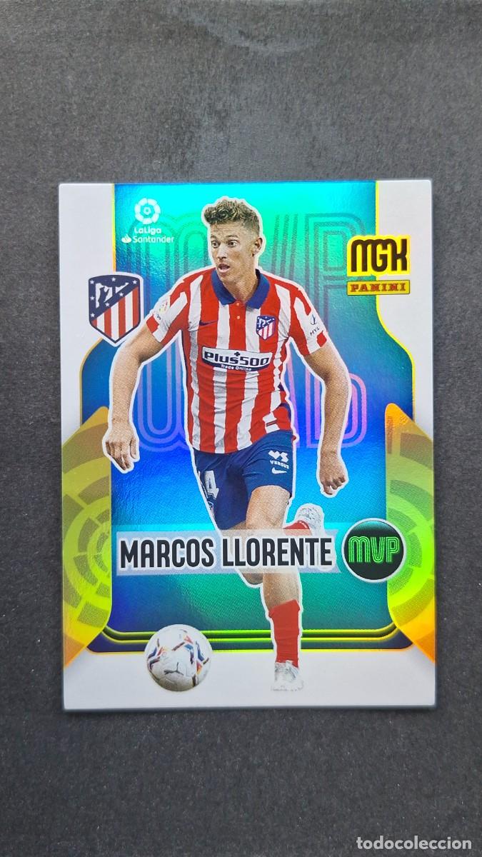 Cromos de f&uacute;tbol: L1 MARCOS LLORENTE ATLETICO DE MADRID MVP 374 PANINI MEGACRACKS 2021 2022 21 22