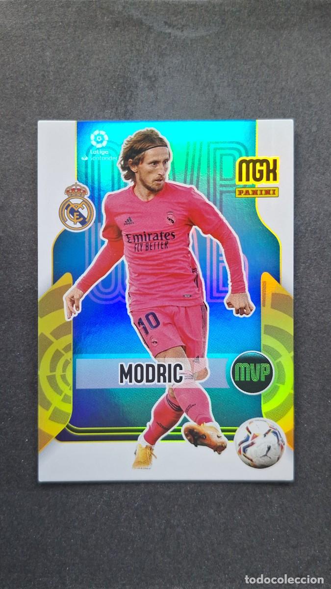 Cromos de f&uacute;tbol: L1 MODRIC REAL MADRID MVP 376 PANINI MEGACRACKS 2021 2022 21 22
