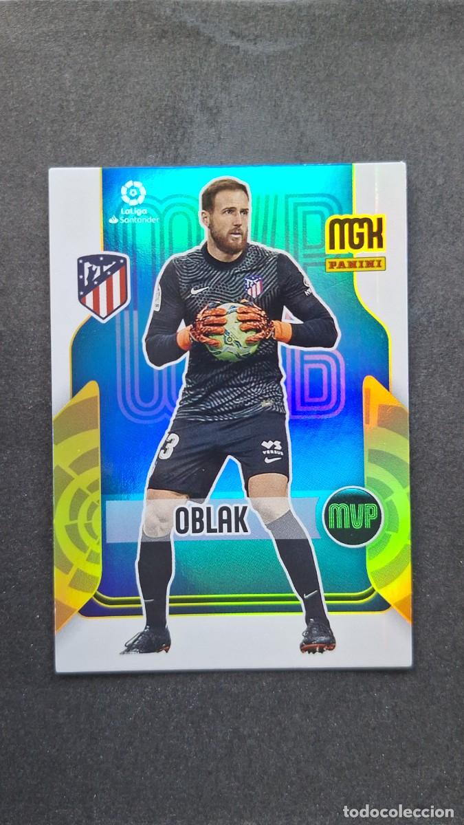 Cromos de f&uacute;tbol: L1 OBLAK ATLETICO DE MADRID MVP 377 PANINI MEGACRACKS 2021 2022 21 22