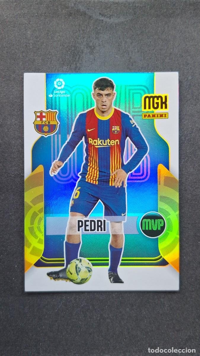 Cromos de f&uacute;tbol: L1 PEDRI F. C. BRCELONA MVP 378 PANINI MEGACRACKS 2021 2022 21 22