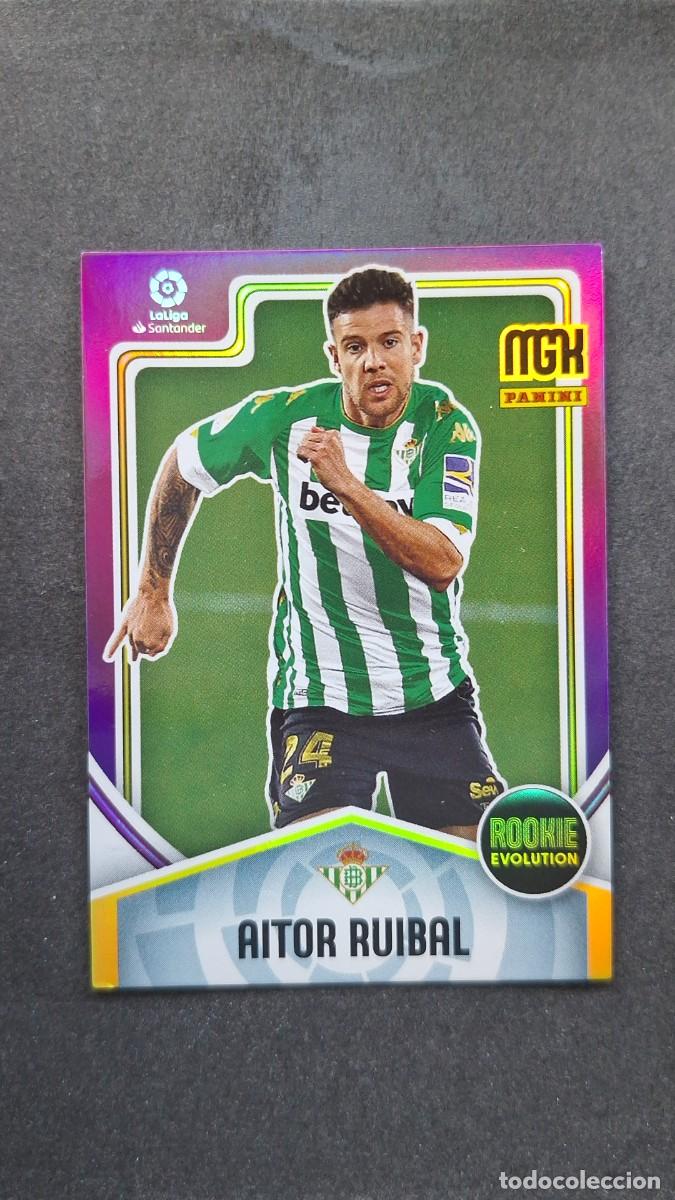 Cromos de f&uacute;tbol: L1 AITOR RUIBAL REAL BETIS BALOMPIE ROOKIE EVOLUTION 379 PANINI MEGACRACKS 2021 2022 21 22