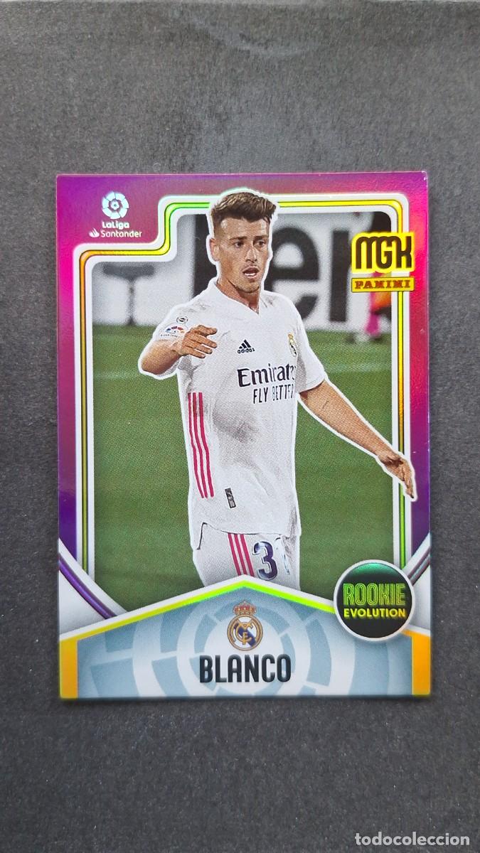 Cromos de f&uacute;tbol: L1 BLANCO REAL MADRID ROOKIE EVOLUTION 384 PANINI MEGACRACKS 2021 2022 21 22