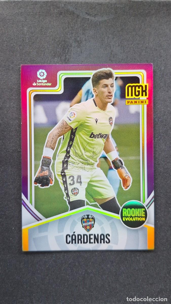 Cromos de f&uacute;tbol: L1 CARDENAS LEVANTE U. D. ROOKIE EVOLUTION 385 PANINI MEGACRACKS 2021 2022 21 22