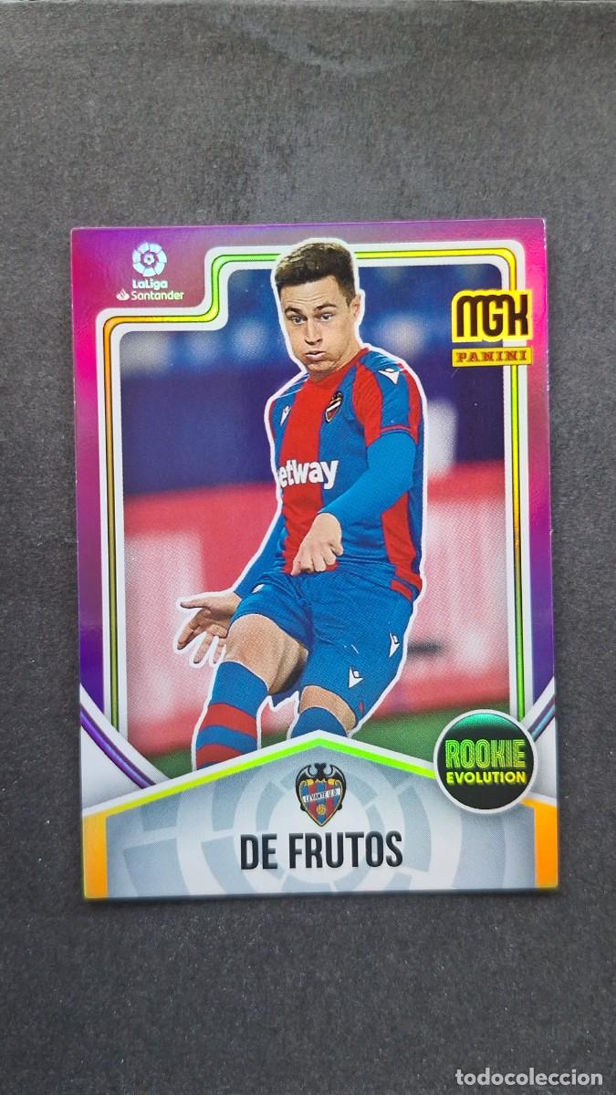 Cromos de f&uacute;tbol: L1 DE FRUTOS LEVANTE U. D. ROOKIE EVOLUTION 386 PANINI MEGACRACKS 2021 2022 21 22