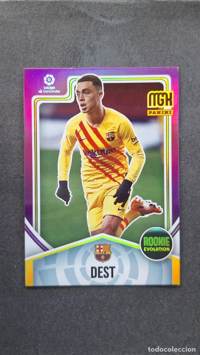 Cromos de f&uacute;tbol: L1 DEST F. C. BRCELONA ROOKIE EVOLUTION 387 PANINI MEGACRACKS 2021 2022 21 22