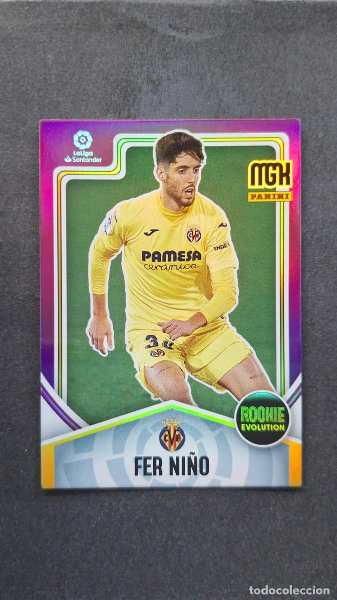 Cromos de f&uacute;tbol: L1 FER NI&Ntilde;O VILLARREAL C. F. ROOKIE EVOLUTION 388 PANINI MEGACRACKS 2021 2022 21 22