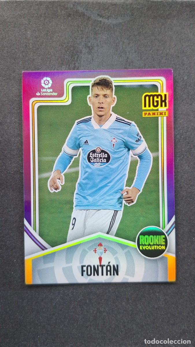 Cromos de f&uacute;tbol: L1 FONTAN CELTA DE VIGO ROOKIE EVOLUTION 389 PANINI MEGACRACKS 2021 2022 21 22