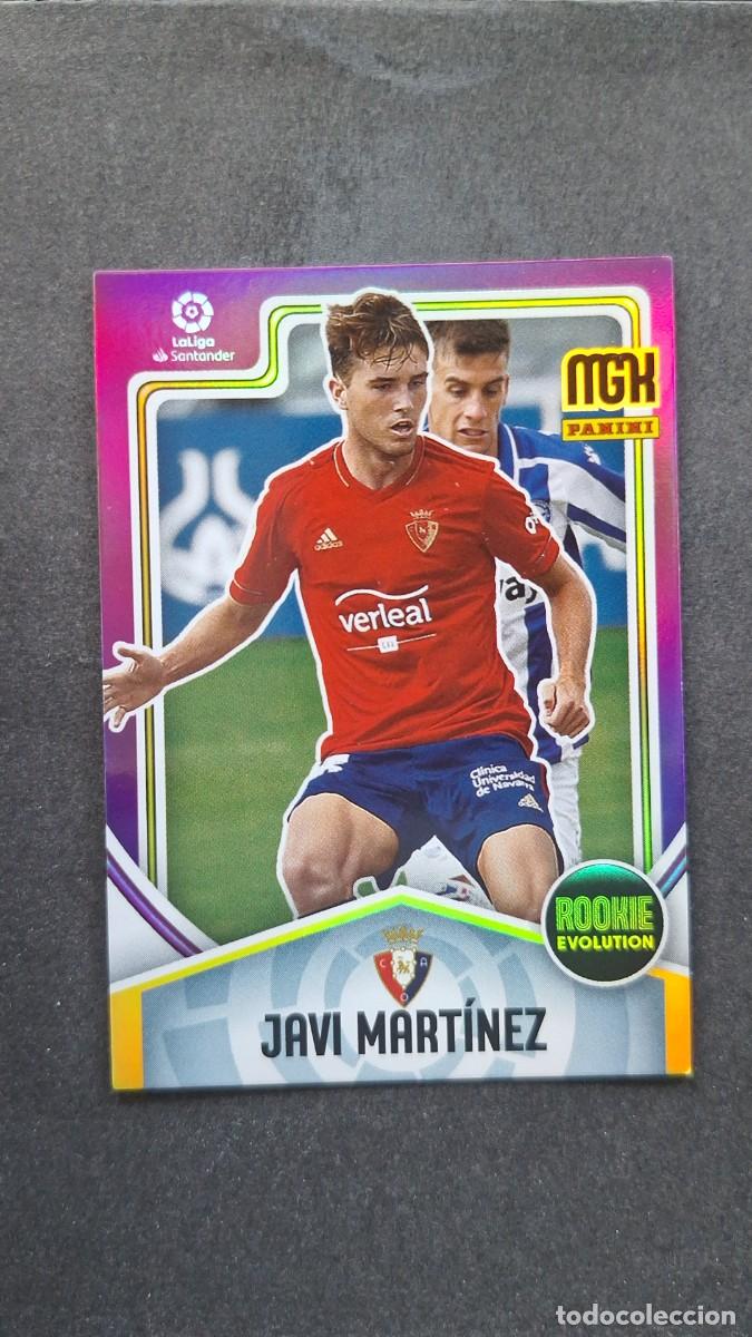 Cromos de f&uacute;tbol: L1 JAVI MARTINEZ C. A. OSASUNA ROOKIE EVOLUTION 392 PANINI MEGACRACKS 2021 2022 21 22
