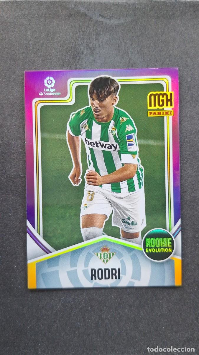 Cromos de f&uacute;tbol: L1 RODRI REAL BETIS BALOMPIE ROOKIE EVOLUTION 402 PANINI MEGACRACKS 2021 2022 21 22