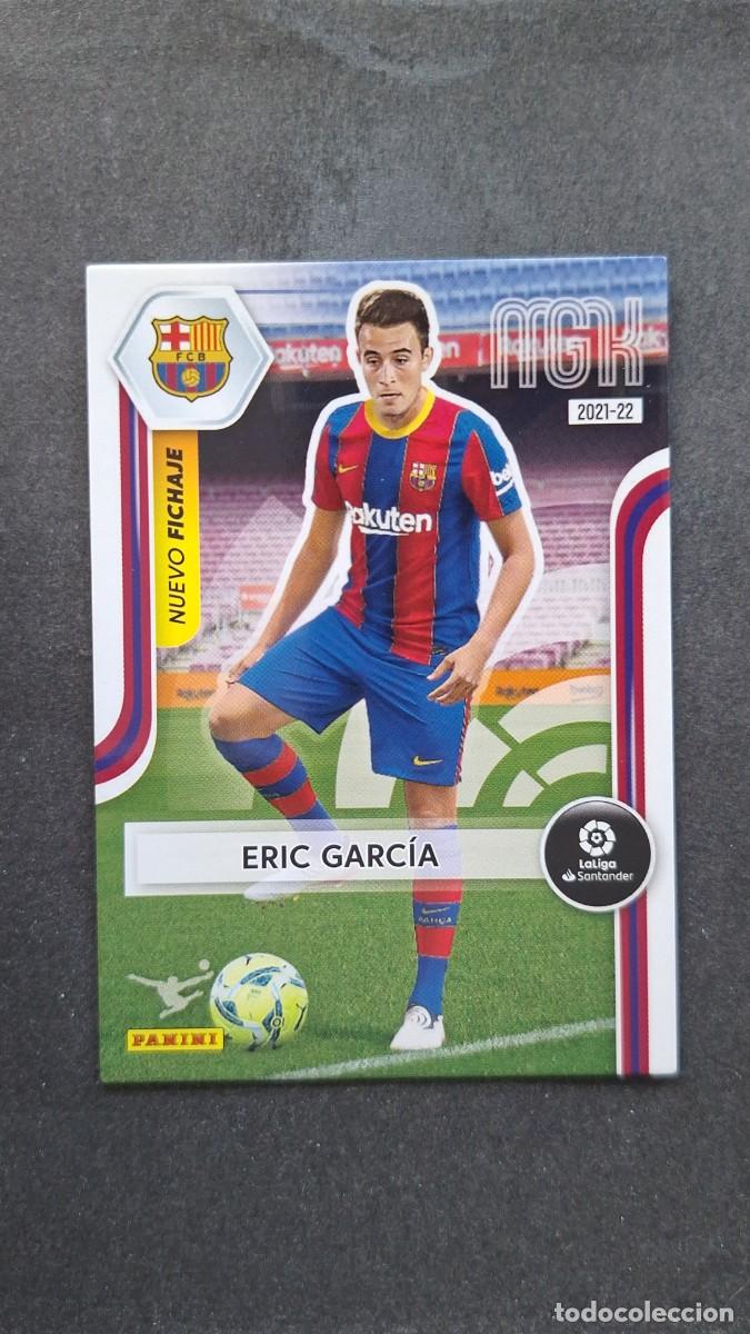 Cromos de f&uacute;tbol: L1 ERIC GARCIA F. C. BARCELONA NUEVO FICHAJE 433 PANINI MEGACRACKS 2021 2022 21 22