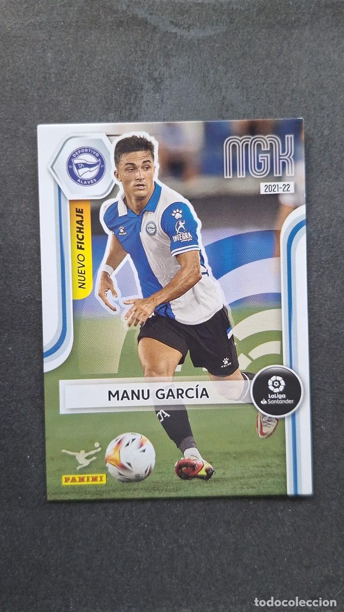 Cromos de f&uacute;tbol: L1 MANU GARCIA DEPORTIVO ALAVES NUEVO FICHAJE 438 PANINI MEGACRACKS 2021 2022 21 22