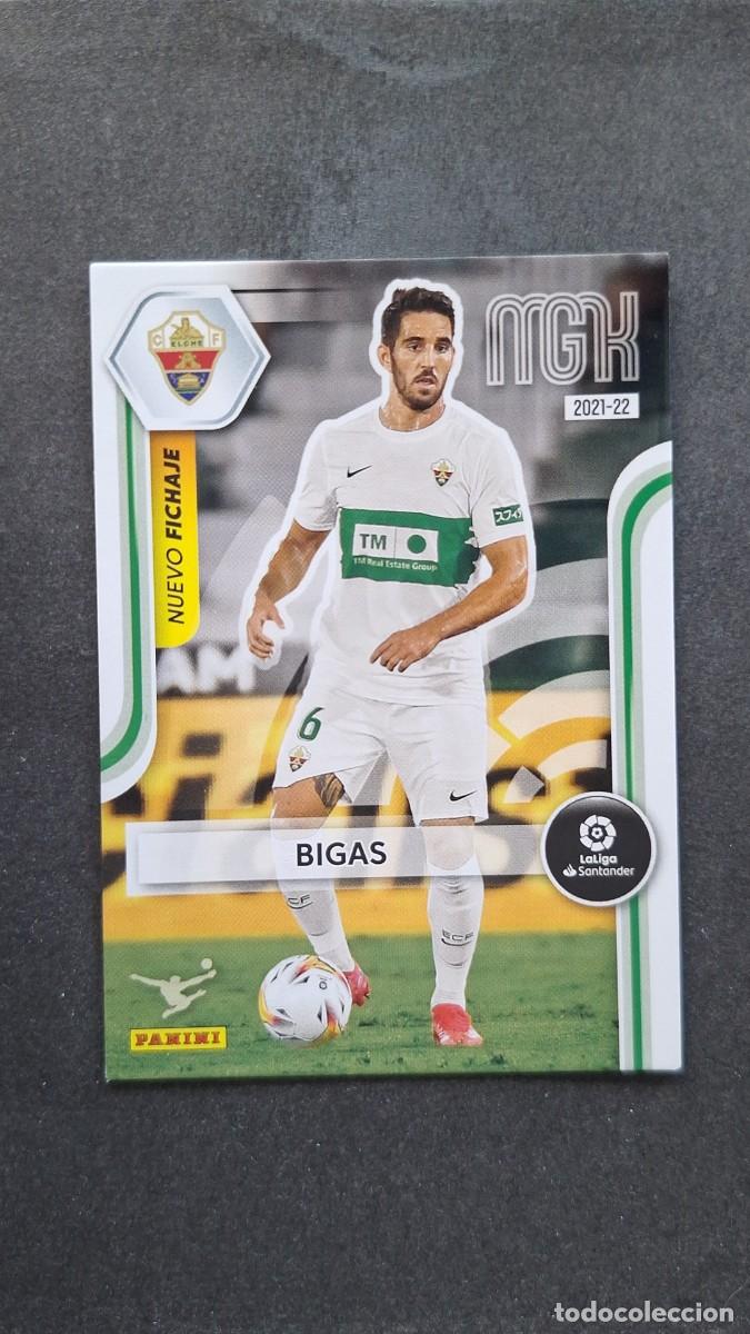 Cromos de f&uacute;tbol: L1 BIGAS ELCHE C. F. NUEVO FICHAJE 440 PANINI MEGACRACKS 2021 2022 21 22