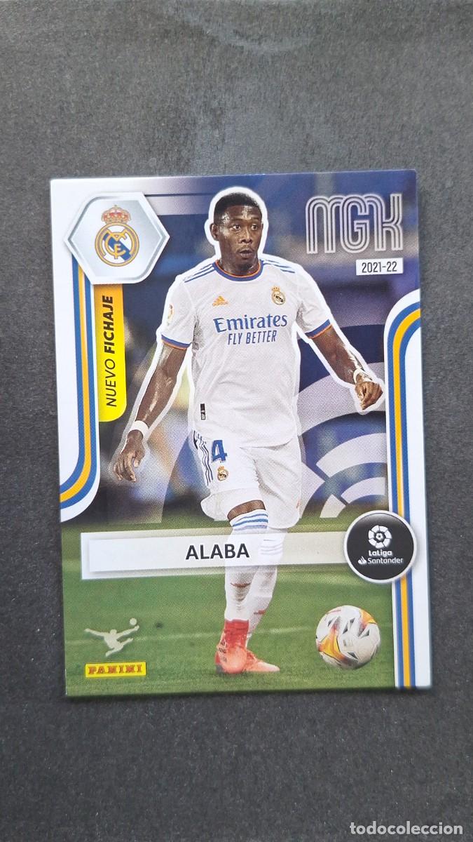 Cromos de f&uacute;tbol: L1 ALABA REAL MADRID NUEVO FICHAJE 450 PANINI MEGACRACKS 2021 2022 21 22