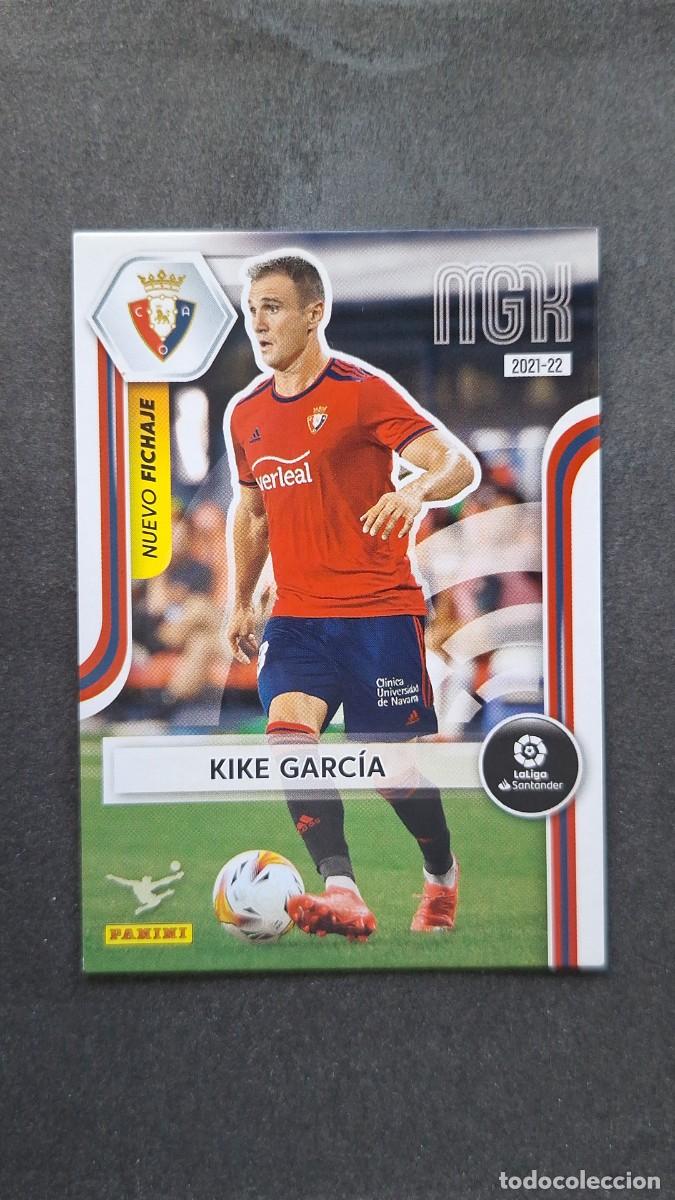 Cromos de f&uacute;tbol: L1 KIKE GARCIA C. A. OSASUNA NUEVO FICHAJE 452 PANINI MEGACRACKS 2021 2022 21 22