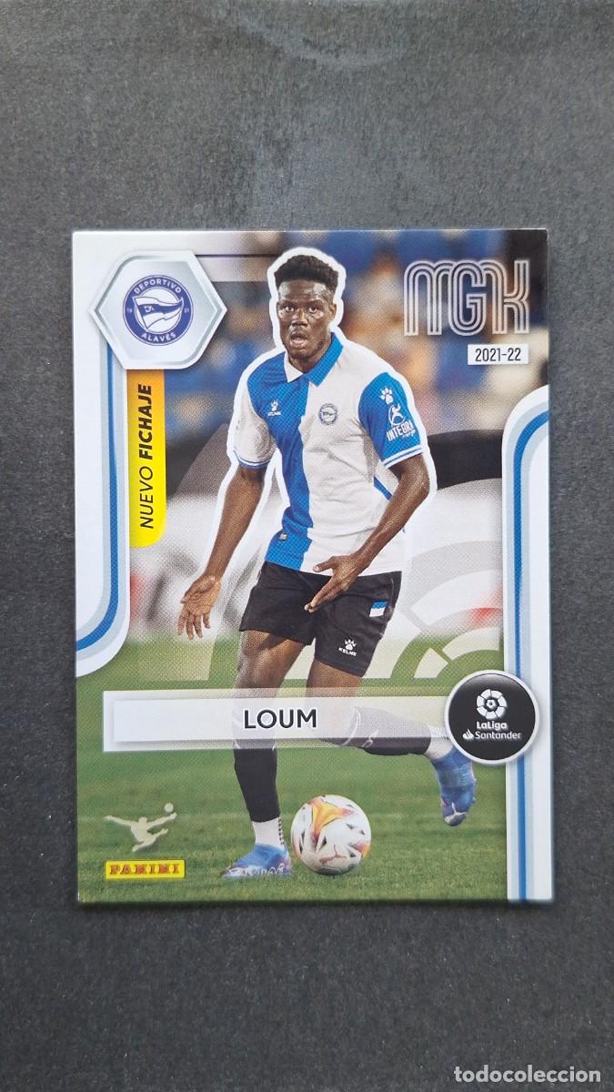 Cromos de f&uacute;tbol: L1 LOUM DEPORTIVO ALAVES NUEVO FICHAJE 453 PANINI MEGACRACKS 2021 2022 21 22