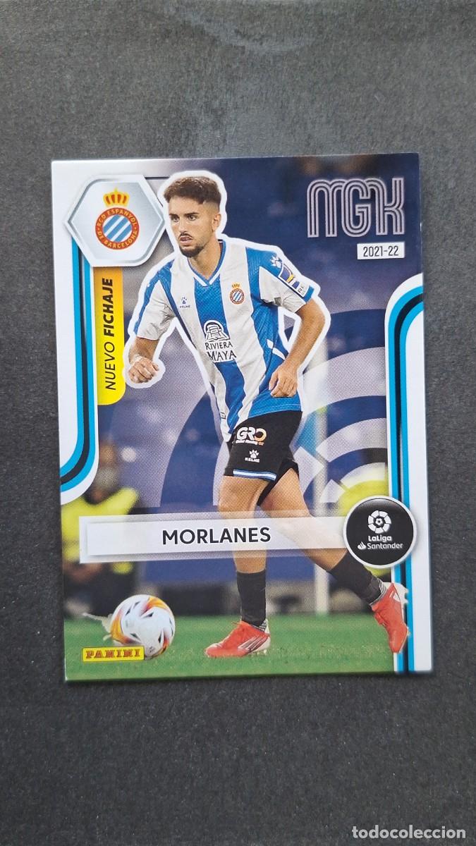 Cromos de f&uacute;tbol: L1 MORLANES R. C. D. ESPA&Ntilde;OL NUEVO FICHAJE 459 PANINI MEGACRACKS 2021 2022 21 22
