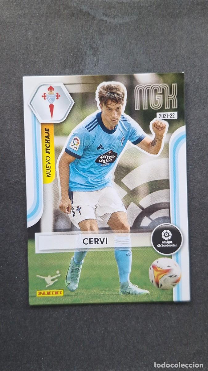 Cromos de f&uacute;tbol: L1 CERVI CELTA DE VIGO NUEVO FICHAJE 460 PANINI MEGACRACKS 2021 2022 21 22