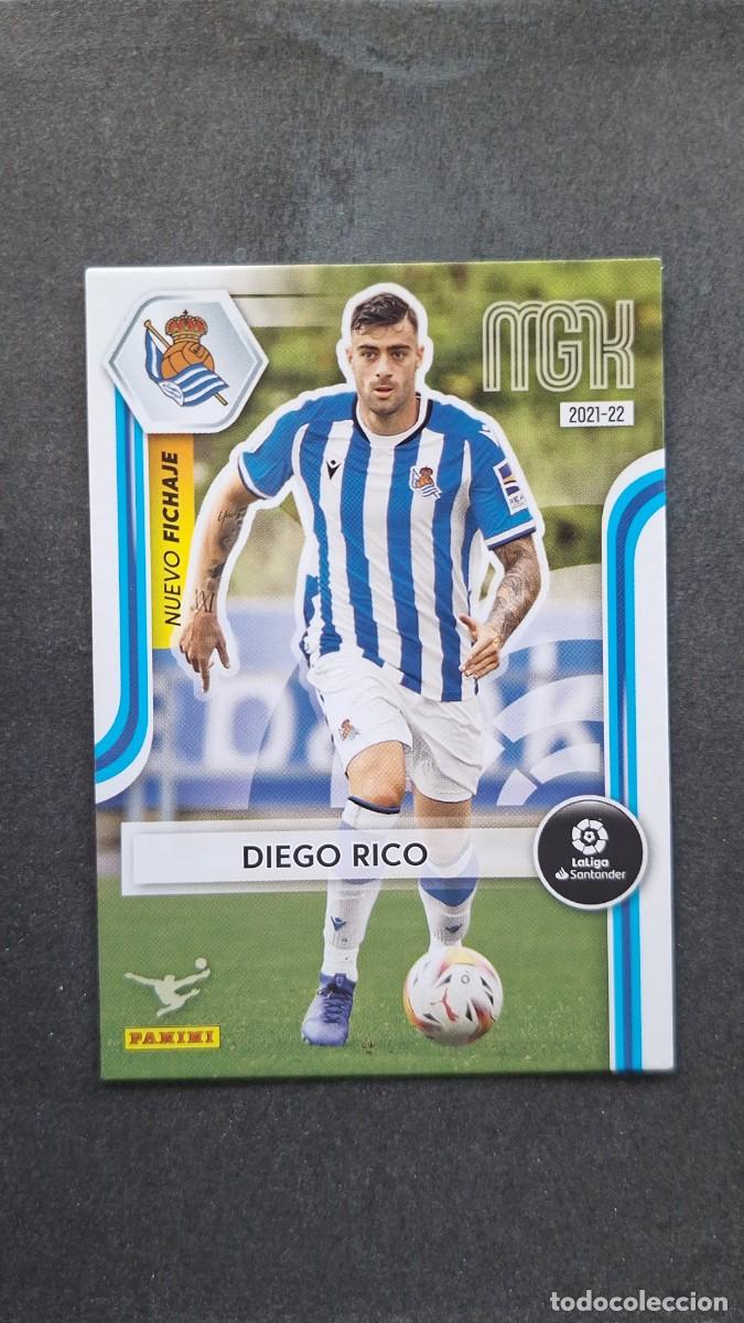Cromos de f&uacute;tbol: L1 DIEGO RICO REAL SOCIEDAD NUEVO FICHAJE 465 PANINI MEGACRACKS 2021 2022 21 22