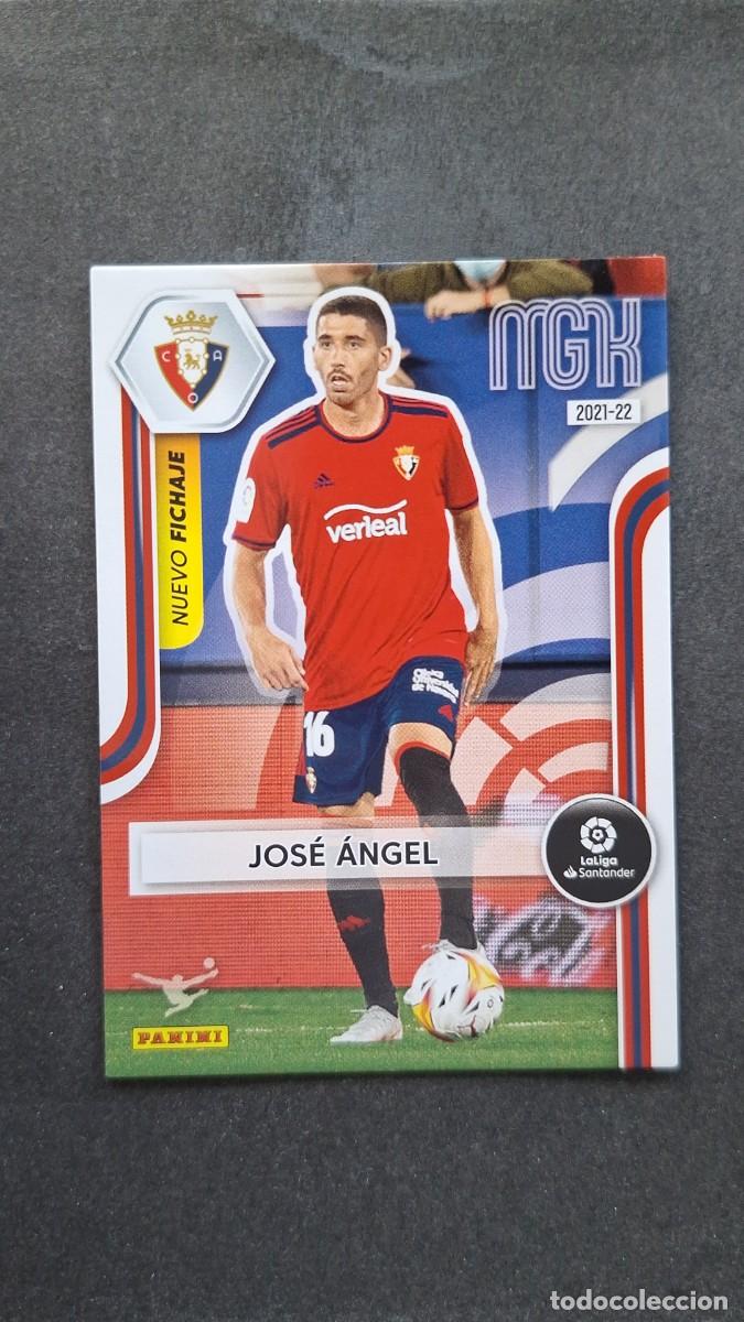 Cromos de f&uacute;tbol: L1 JOSE ANGEL C. A. OSASUNA NUEVO FICHAJE 466 PANINI MEGACRACKS 2021 2022 21 22