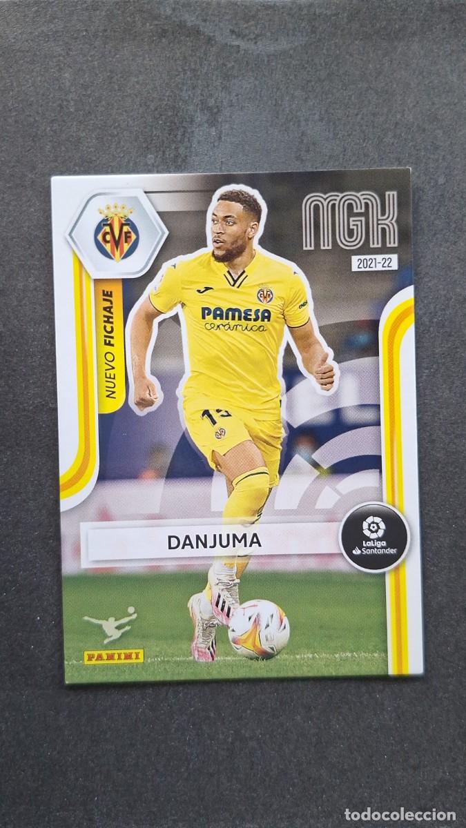 Cromos de f&uacute;tbol: L1 DANJUMA VILLARREAL C. F. NUEVO FICHAJE 468 PANINI MEGACRACKS 2021 2022 21 22