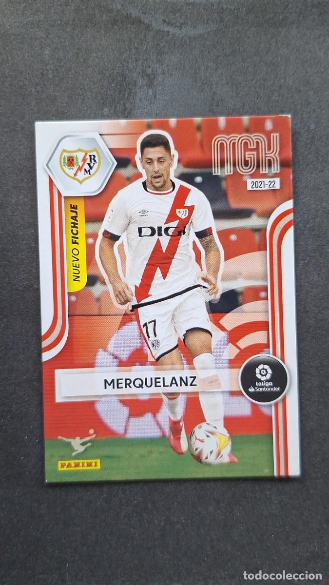 Cromos de f&uacute;tbol: L1 MERQUELANZ RAYO VALLECANO NUEVO FICHAJE 470 PANINI MEGACRACKS 2021 2022 21 22