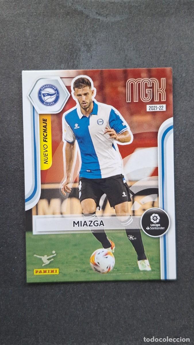 Cromos de f&uacute;tbol: L1 MIAZGA DEPORTIVO ALAVES NUEVO FICHAJE 471 PANINI MEGACRACKS 2021 2022 21 22