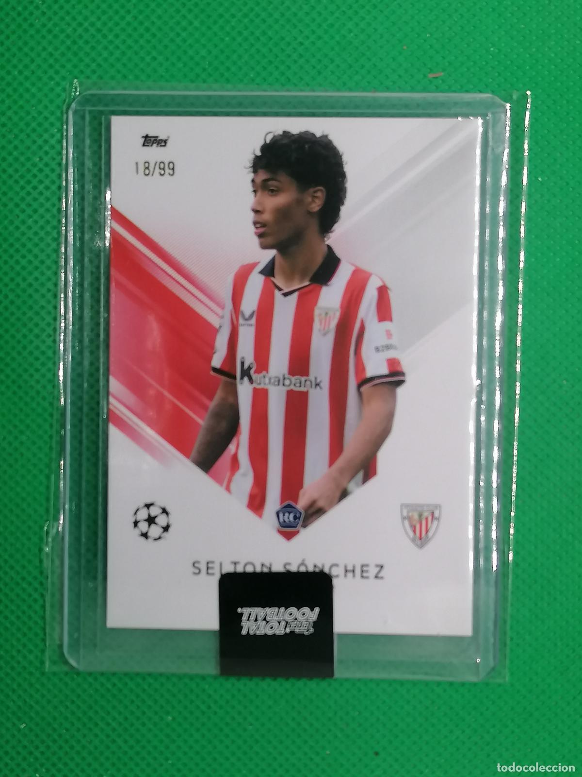 Cromos de f&uacute;tbol: SELTON SANCHEZ ROOKIE ATHLETIC BILBAO BASE CARD /99 ⚽ TTF TOPPS TOTAL FOOTBALL 25 26 2025 2026 ⚽