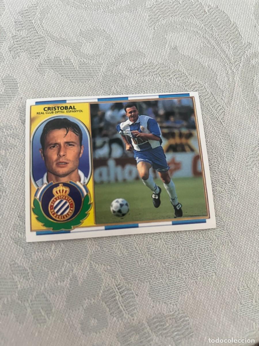 Cromos de f&uacute;tbol: CRISTOBAL ESPA&Ntilde;OL SIN PEGAR EDICIONES ESTE 1996-97